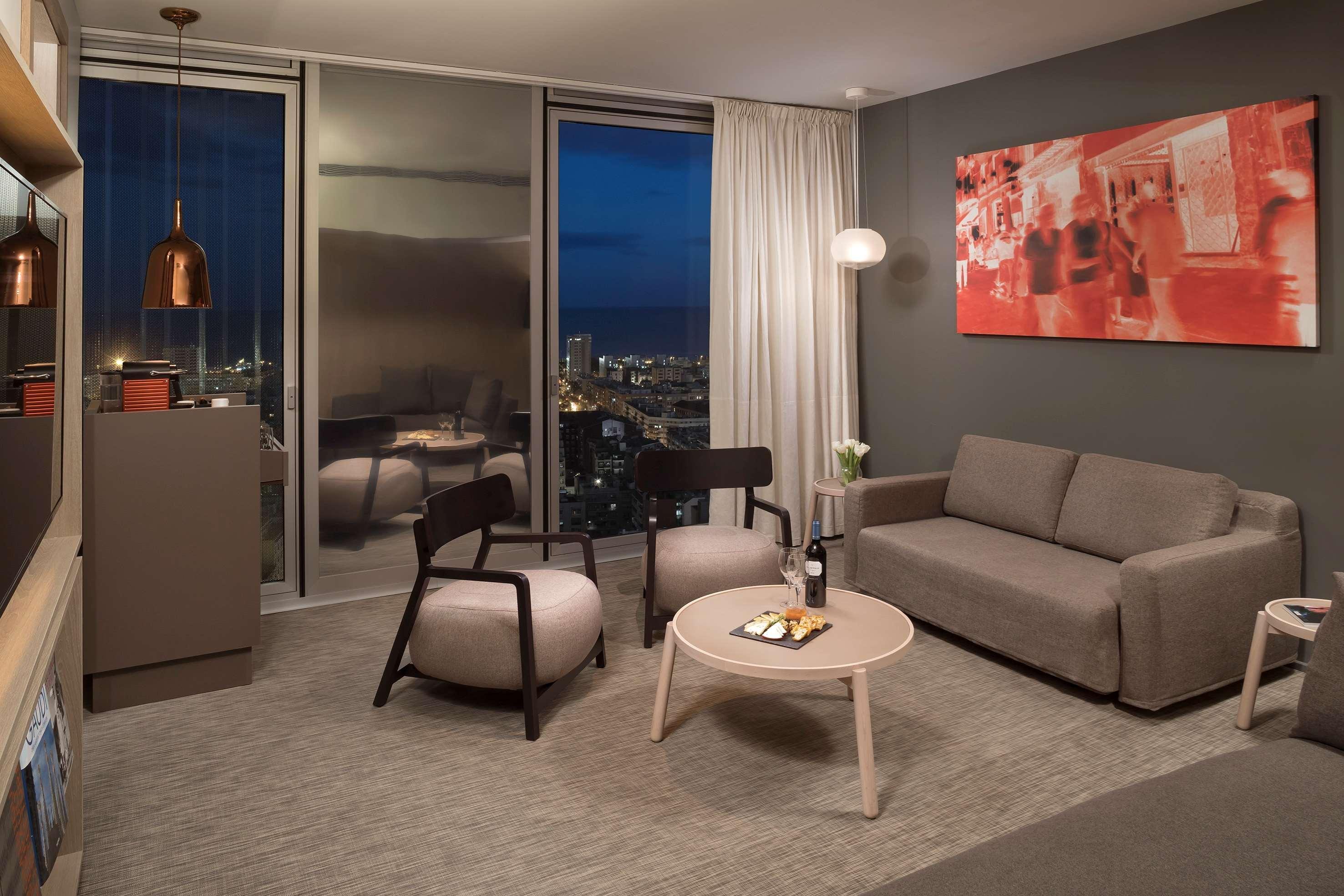 The Level At Melia Barcelona Sky Exterior foto