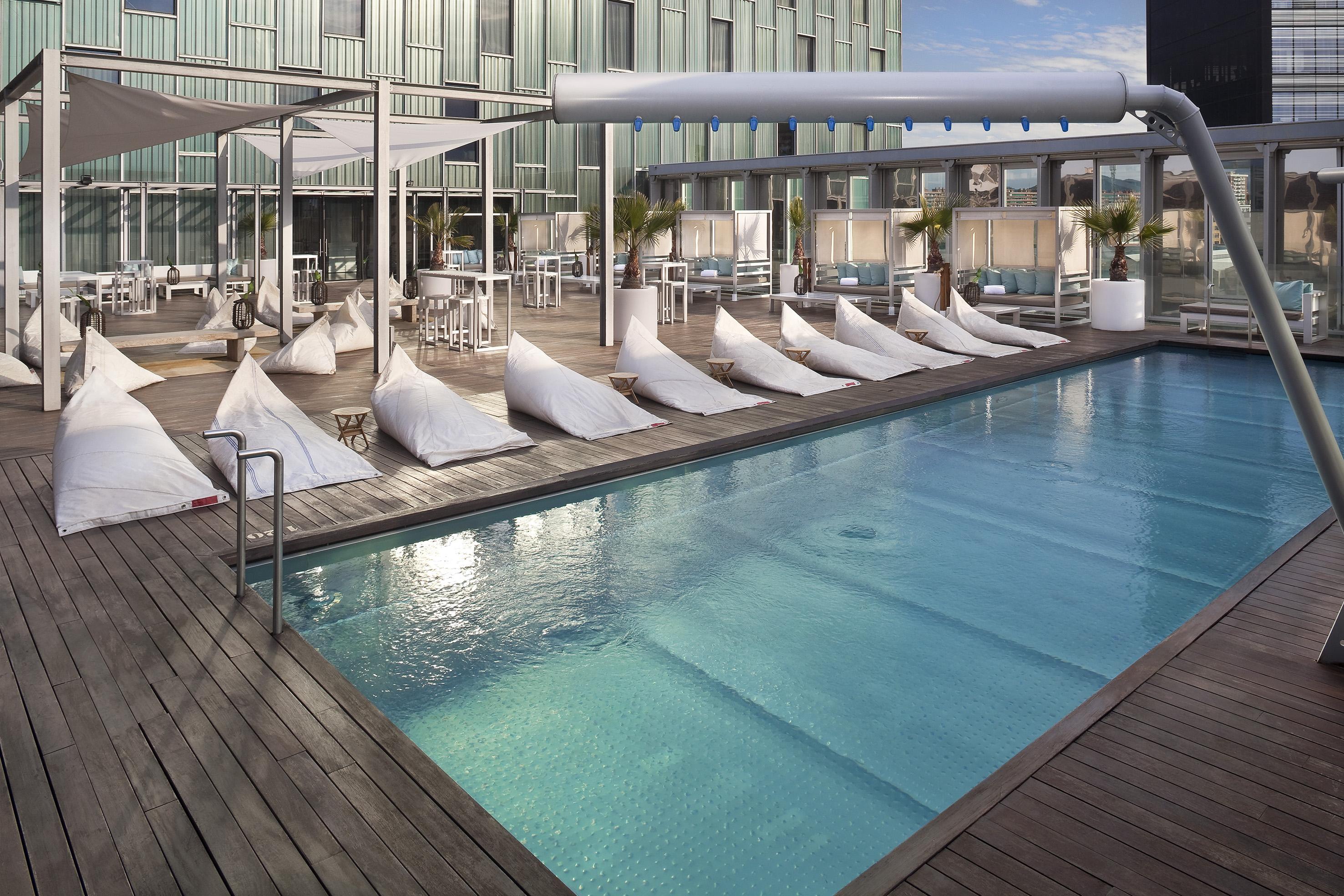 The Level At Melia Barcelona Sky Exterior foto