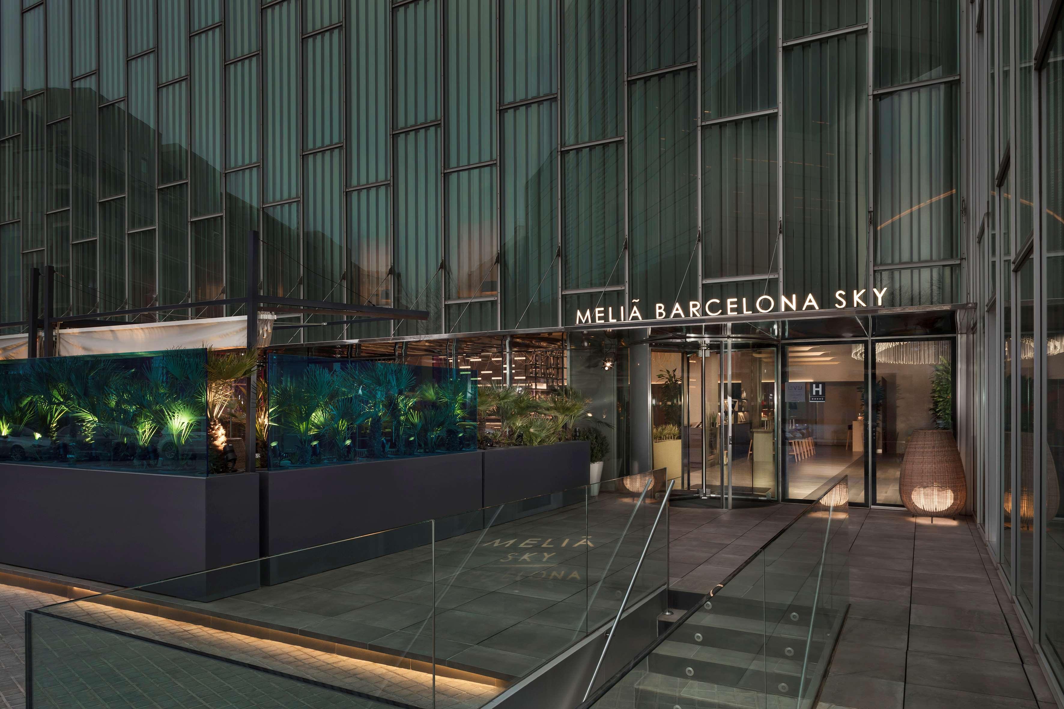 The Level At Melia Barcelona Sky Exterior foto