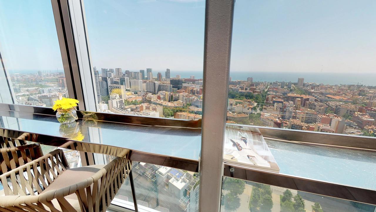 The Level At Melia Barcelona Sky Exterior foto
