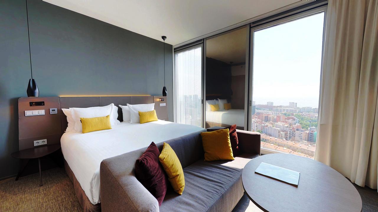 The Level At Melia Barcelona Sky Exterior foto